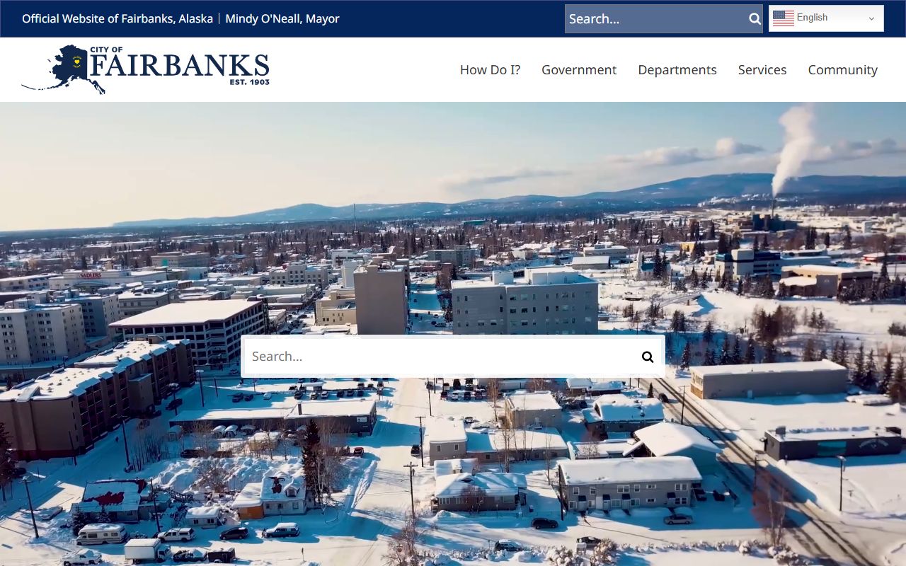City of Fairbanks official site related to family court records and local government services