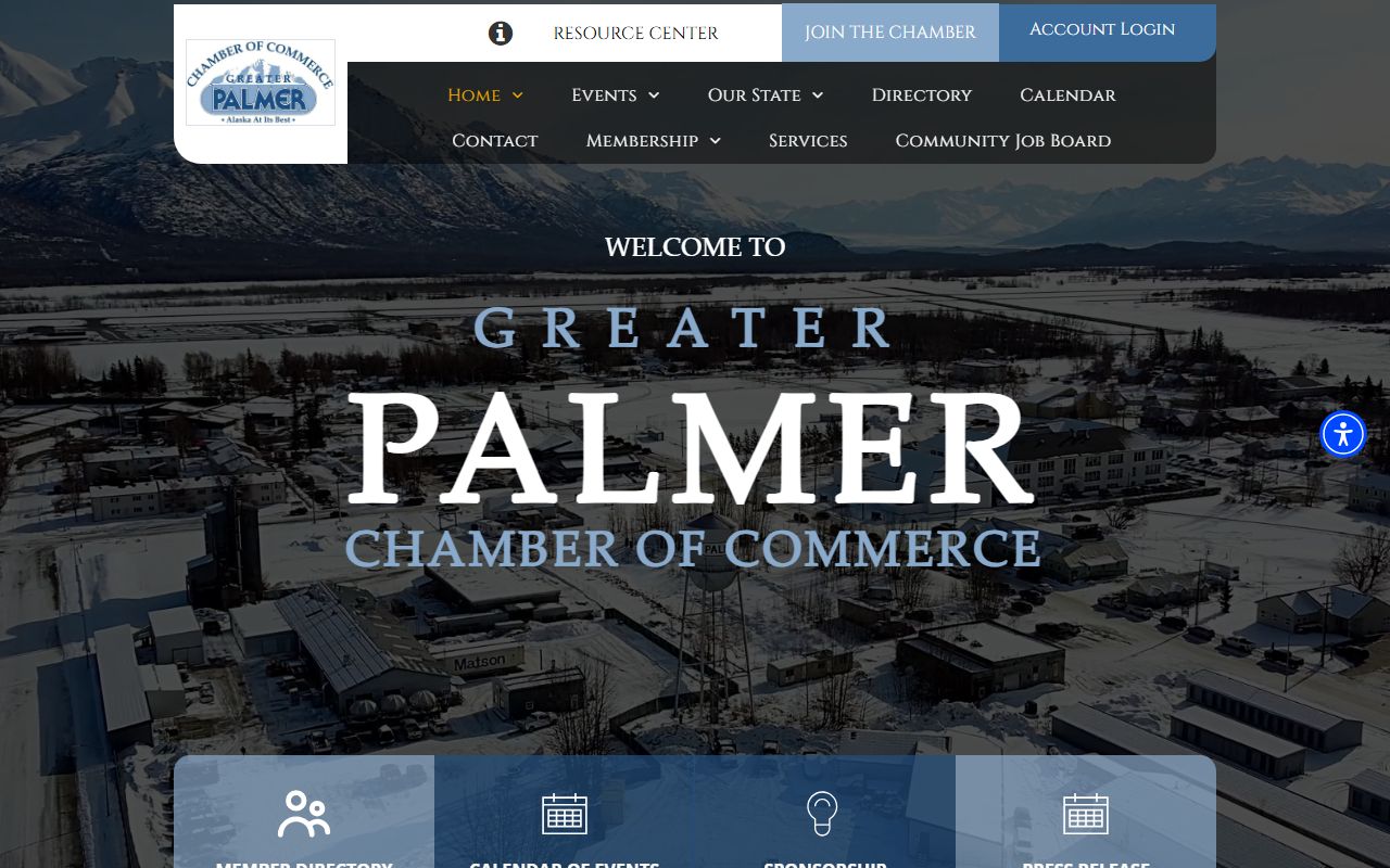 Palmer Chamber of Commerce near Palmer family court records